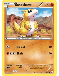 Sandshrew - Reverse Holo