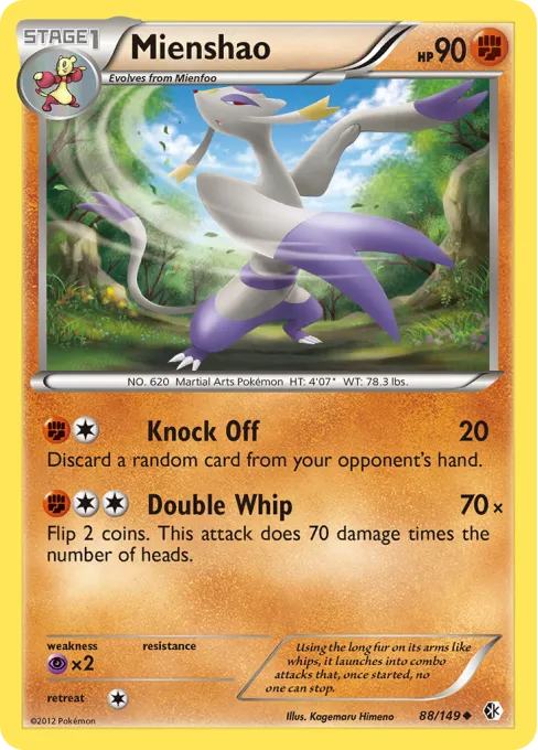 Mienshao - Reverse Holo