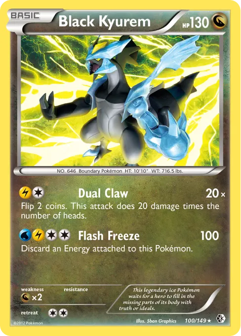 Black Kyurem - Reverse Holo