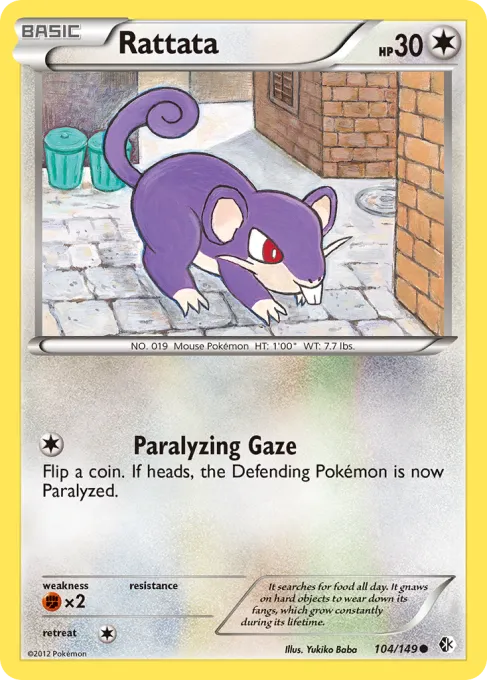 Rattata - Reverse Holo