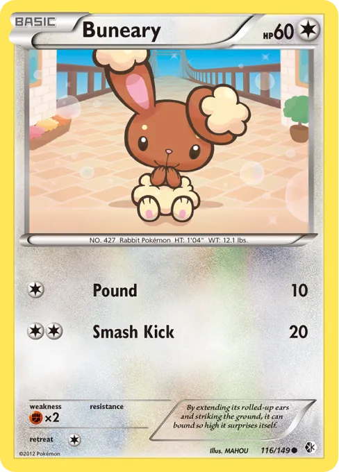 Buneary - Reverse Holo