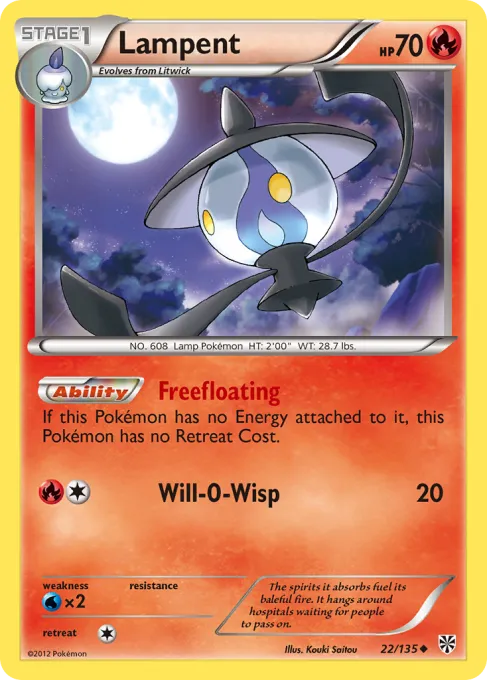 Lampent - Reverse Holo