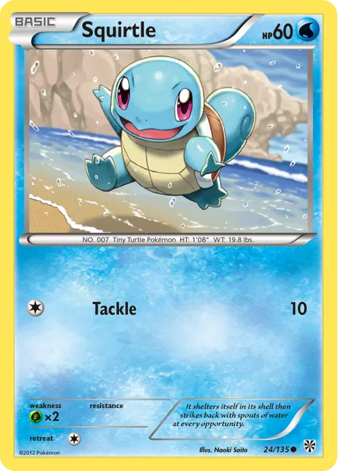 Squirtle - Reverse Holo
