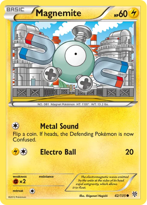 Magnemite - Reverse Holo