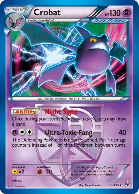 Crobat - Reverse Holo