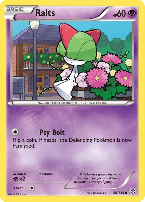Ralts - Reverse Holo