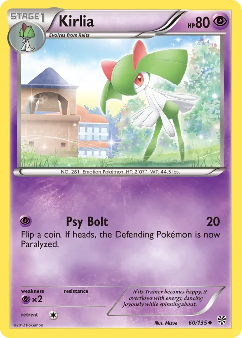 Kirlia - Reverse Holo