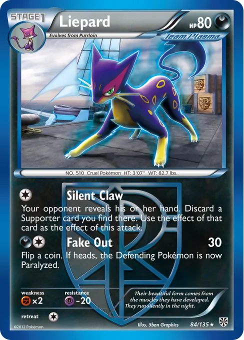 Liepard - Reverse Holo