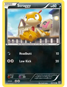 Scraggy - Reverse Holo