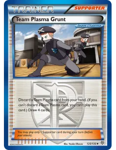 Team Plasma Grunt - Reverse Holo