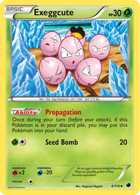 Exeggcute - Reverse Holo
