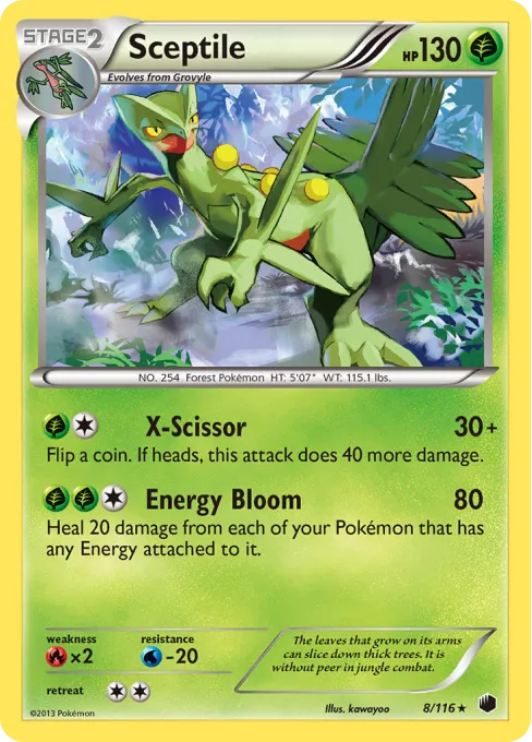 Sceptile - Reverse Holo