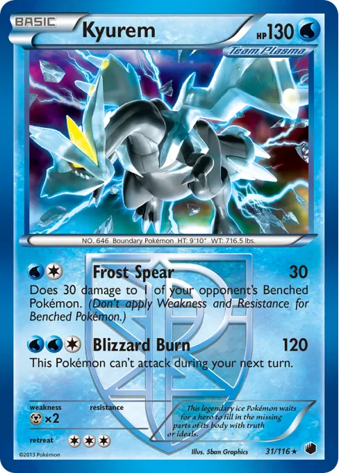 Kyurem - Reverse Holo