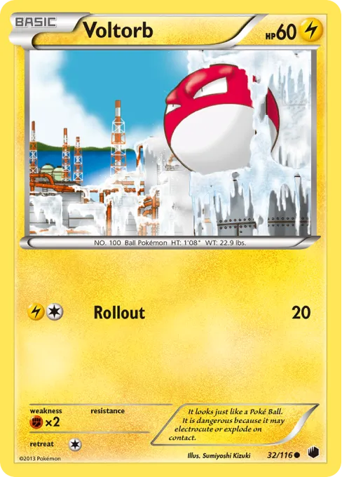 Voltorb - Reverse Holo