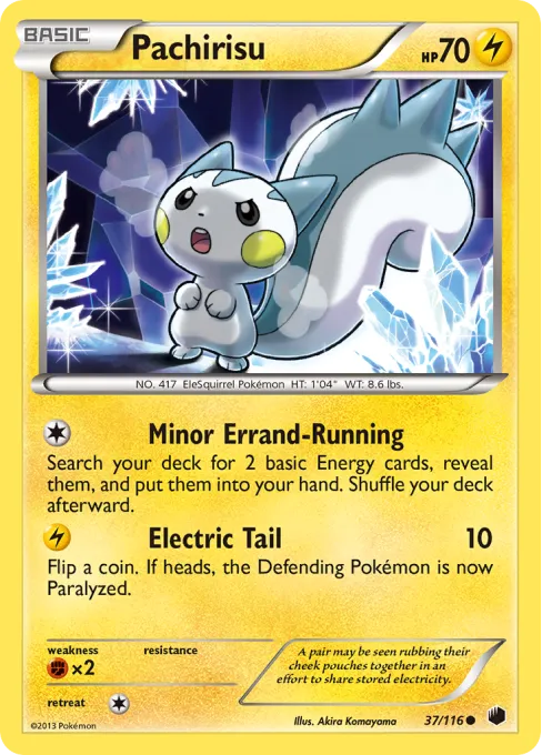 Pachirisu - Reverse Holo