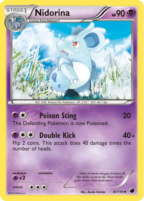 Nidorina - Reverse Holo