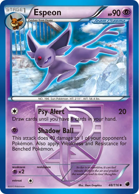 Espeon - Reverse Holo