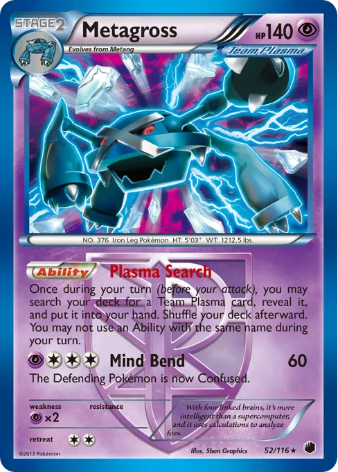 Metagross - Reverse Holo