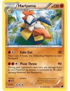 Hariyama - Reverse Holo