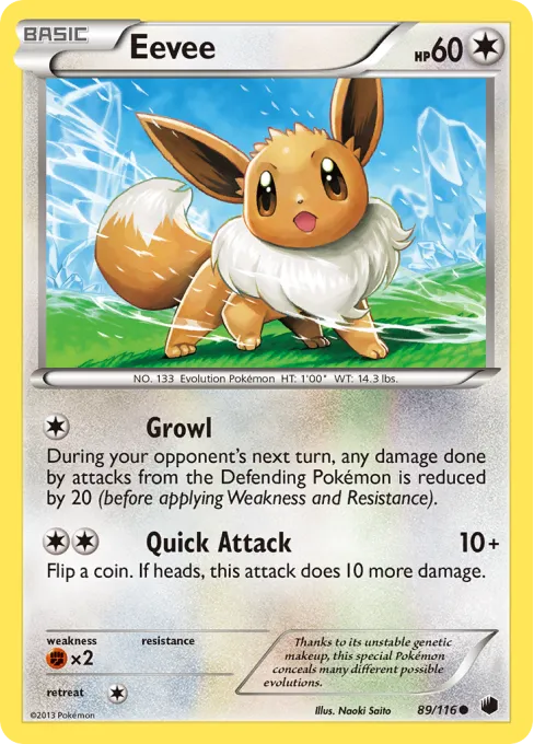 Eevee - Reverse Holo