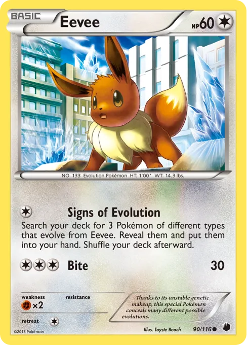 Eevee - Reverse Holo