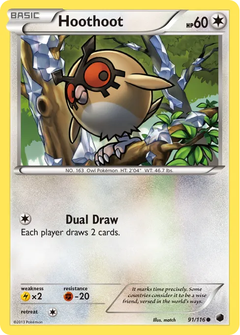 Hoothoot - Reverse Holo
