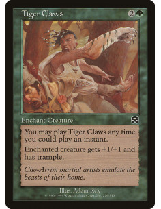 Tiger Claws - Foil