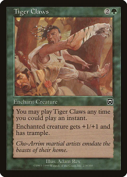 Tiger Claws - Foil