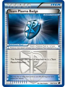 Team Plasma Badge - Reverse Holo