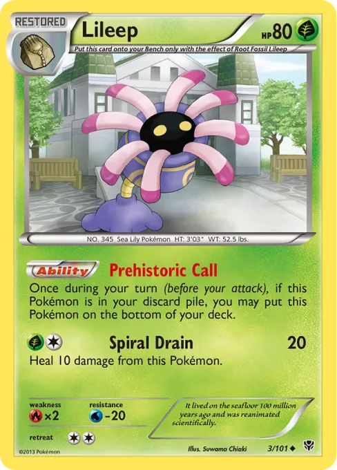 Lileep - Reverse Holo