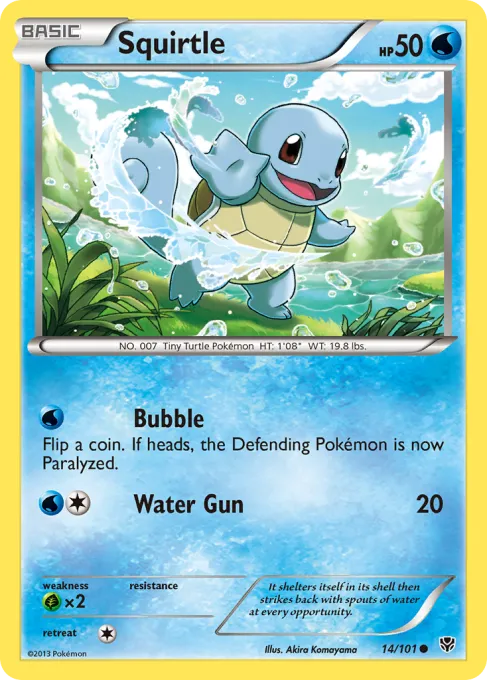 Squirtle - Reverse Holo