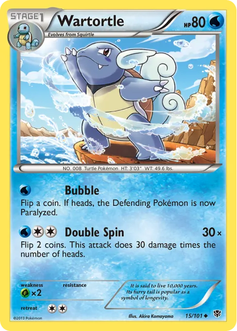 Wartortle - Reverse Holo