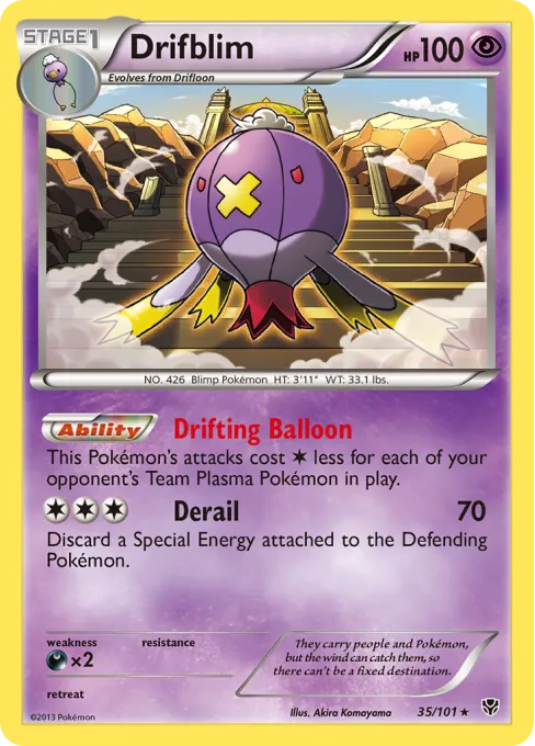 Drifblim - Reverse Holo