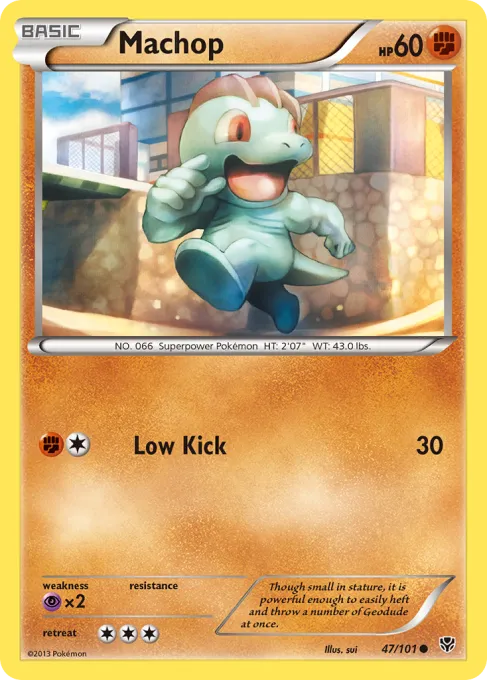 Machop - Reverse Holo