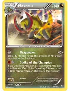 Haxorus - Reverse Holo