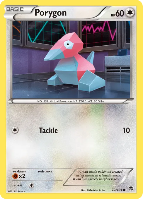 Porygon - Reverse Holo