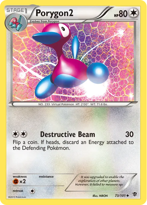 Porygon2 - Reverse Holo