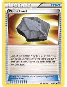 Plume Fossil - Reverse Holo