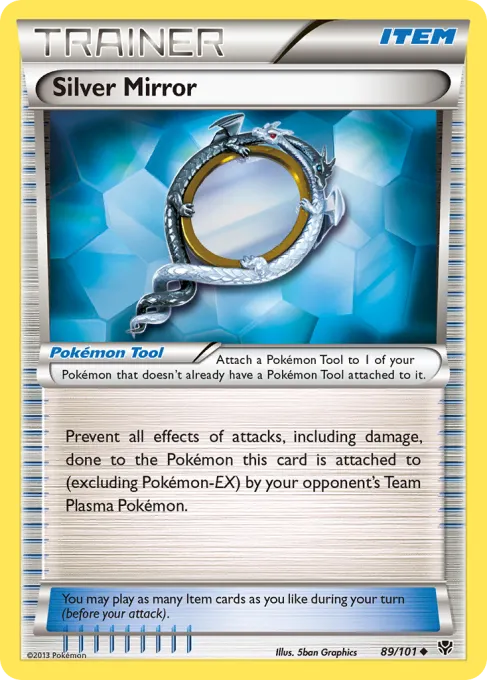 Silver Mirror - Reverse Holo