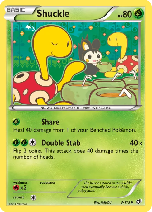 Shuckle - Reverse Holo