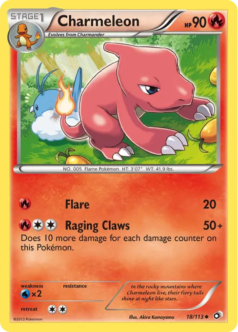 Charmeleon - Reverse Holo