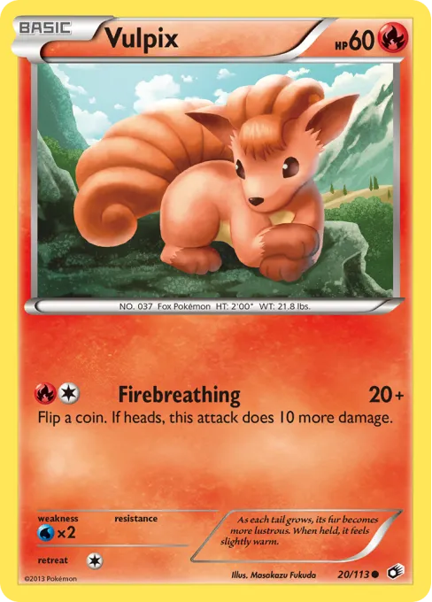 Vulpix - Reverse Holo
