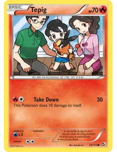 Tepig - Reverse Holo