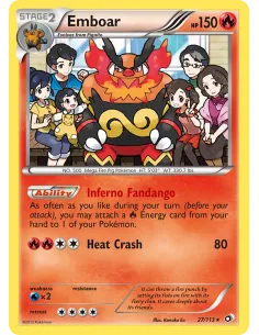 Emboar - Reverse Holo
