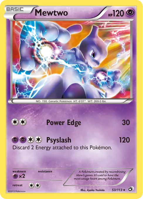 Mewtwo - Reverse Holo