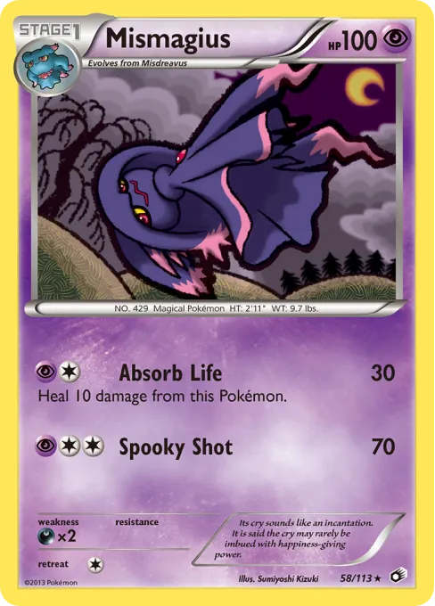 Mismagius - Reverse Holo