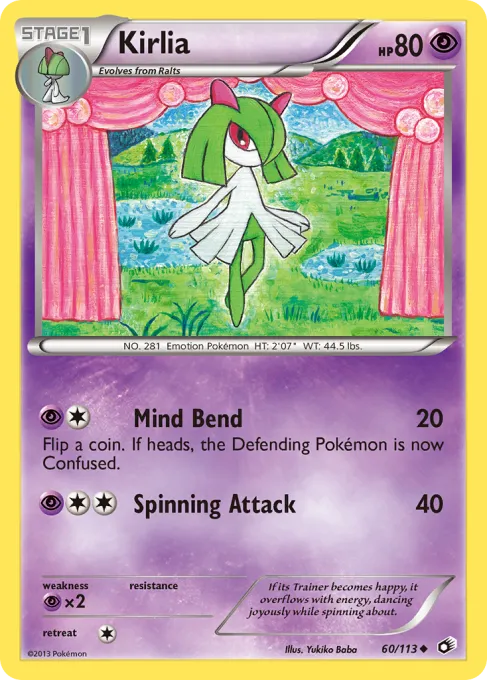 Kirlia - Reverse Holo