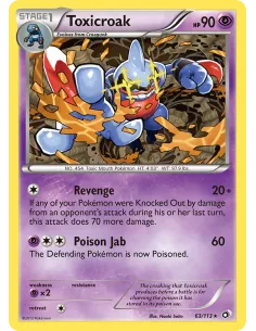 Toxicroak - Reverse Holo