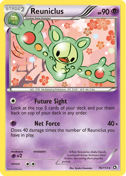 Reuniclus - Reverse Holo