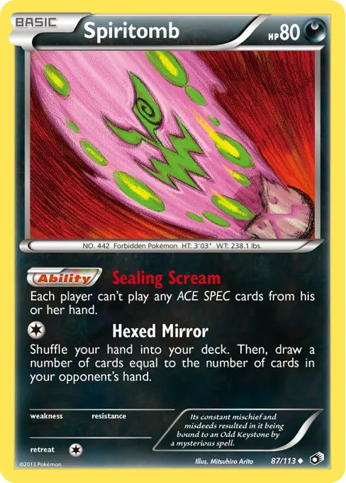 Spiritomb - Reverse Holo